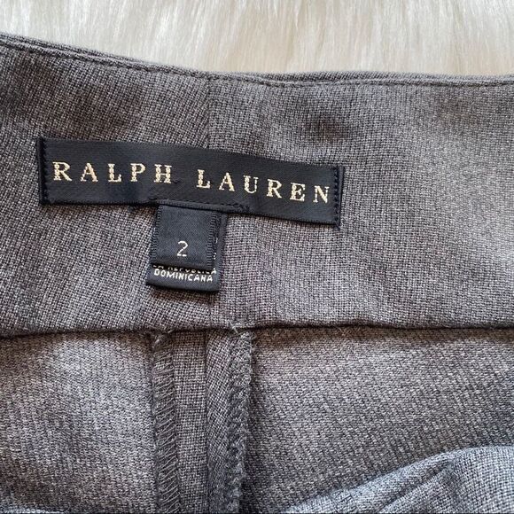 Black Label Ralph Lauren Cropped wool Pants size 2 - Picture 2 of 12